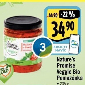 Pomazánky Veggie Bio Nature'
