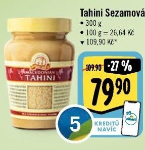 Sezamová pasta Tahini Macedonian