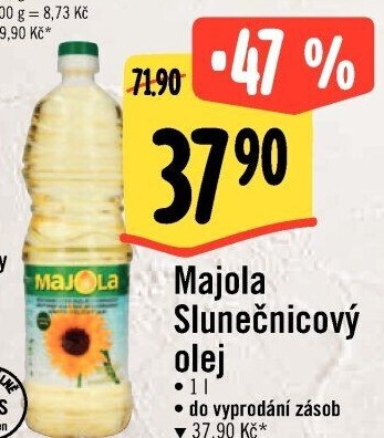 Slunečnicový olej Majola