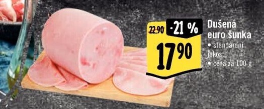 Šunka euro dušená standard