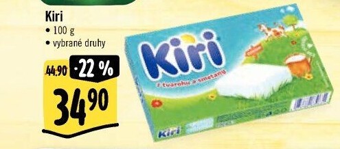 Sýr tavený Kiri