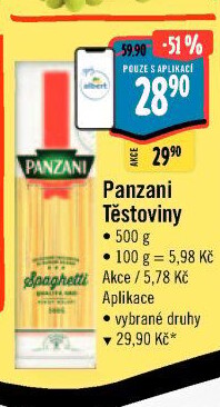 Těstoviny Panzani