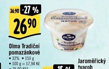 Tradiční pomazánkové Olma