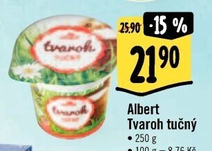 Tvaroh tučný Albert