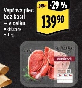 Vepřová plec bez kosti Albert