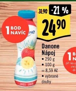 Zakysaný nápoj Danone