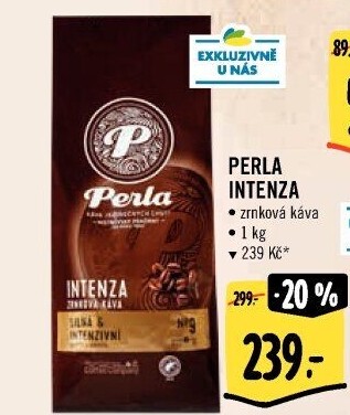 Zrnková káva Intenza AH Perla