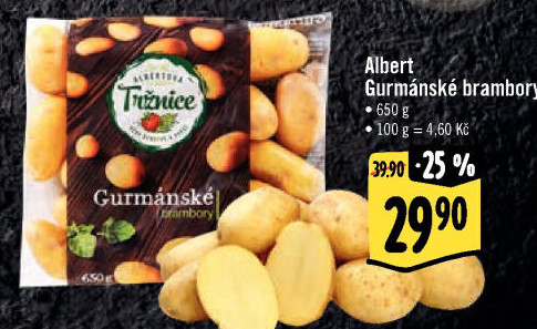 Brambory gurmánské Albert