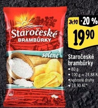 Brambůrky staročeské Golden Snack