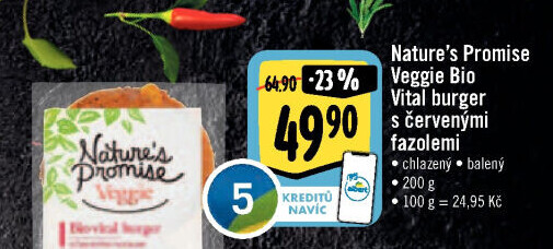 Burger Vital Veggie Bio Nature'