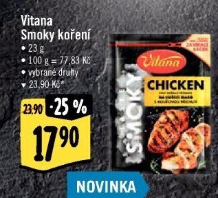 Koření Smoky Vitana