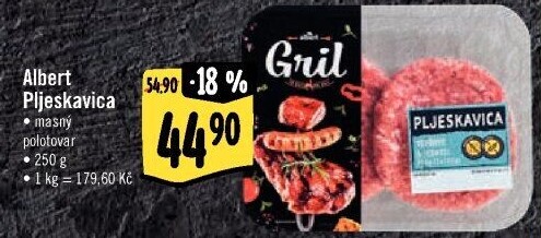 Pljeskavica Albert Gril