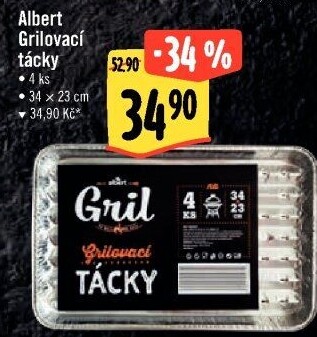 Tácky grilovací Albert Gril
