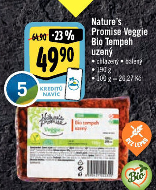 Tempeh uzený bio Veggie Nature'