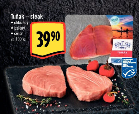 Tuňák steak Albert