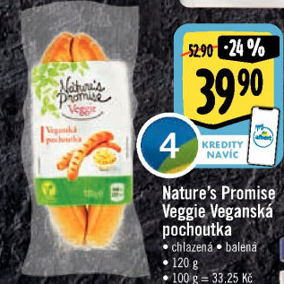 Veganská pochoutka Veggie Nature'