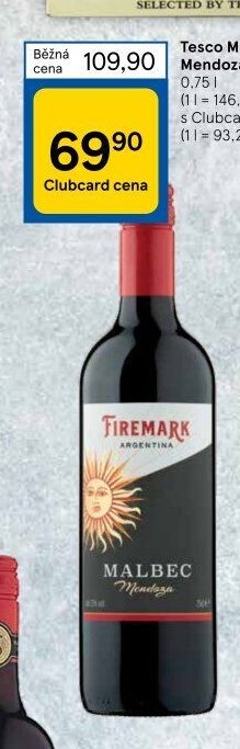 Tesco Malbec Mendoza
