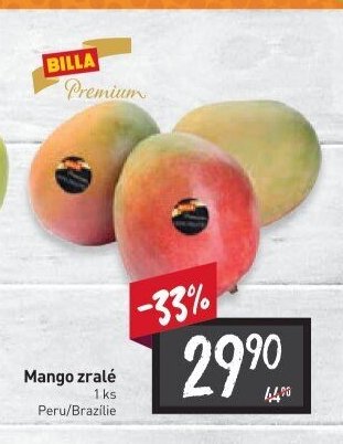 Mango zralé