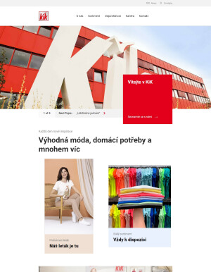 akční leták Kik textil 19.4.2023-25.4.2023