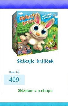 Skákající králíček