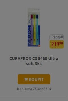 CURAPROX CS 5460 Ultra soft 3ks