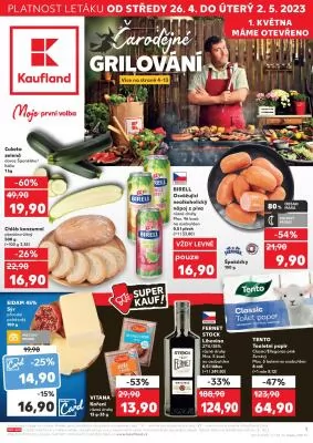 akční leták Kaufland 26.4.2023-2.5.2023