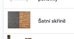 Šatní skříně