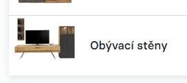 Obývací stěny