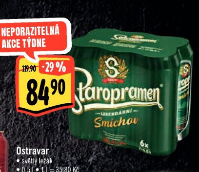 Staropramen Smíchov 6pack