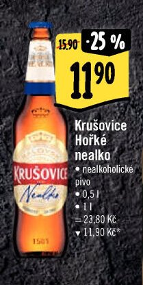 Krušovice Hořké nealko
