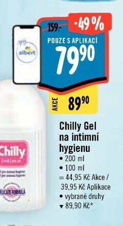 Chilly Gel na intimní hygienu