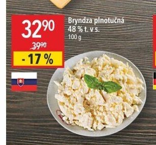 Bryndza plnotučná