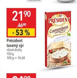 Président tavený sýr