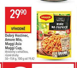 Dobrý Hostinec, Amore Mio, Maggi Asia, Maggi Cup