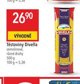 Těstoviny Divella