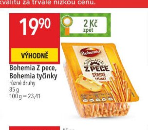 Bohemia Z pece, Bohemia tyčinky