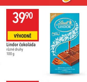 Lindor čokoláda