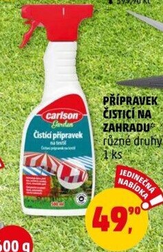 Čističe Garden Carlson