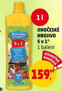 Hnojivo 5v1 Jihočeské hnojivo