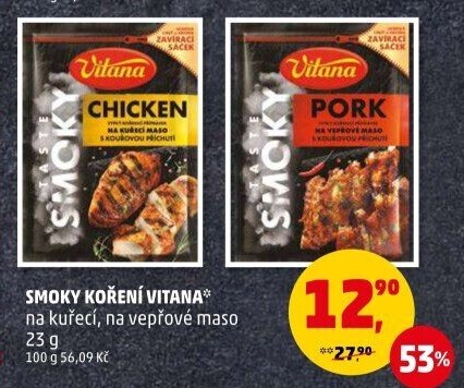 Koření Smoky Vitana