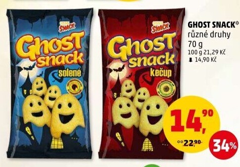Snack Ghost Golden Snack