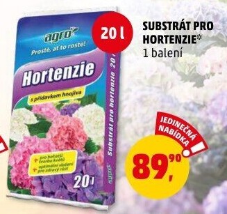 Substrát pro hortenzie Agro