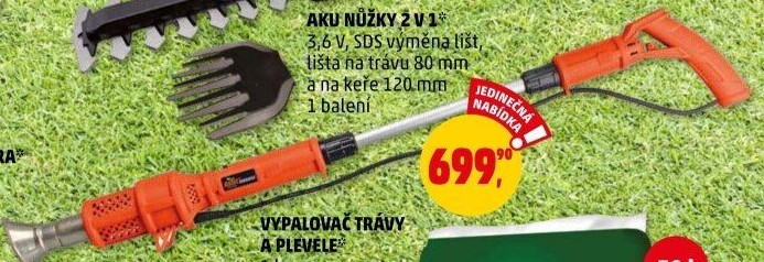 Vypalovač trávy Asist