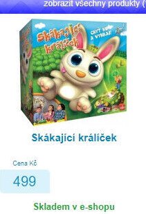 Skákající králíček