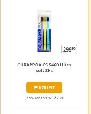 CURAPROX CS 5460 Ultra soft 3ks