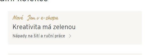 Kreativita má zelenou