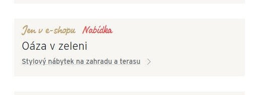 Oáza v zeleni