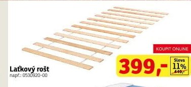 Laťkový rošt - ASKO akcniletaky.com