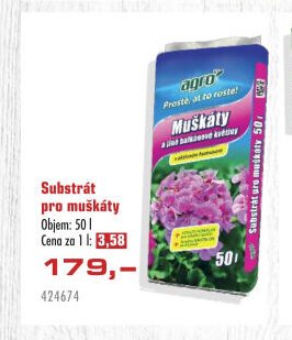 Substrát pro muškáty - UNI HOBBY akcniletaky.com