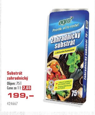 Substrát zahradnický - UNI HOBBY akcniletaky.com